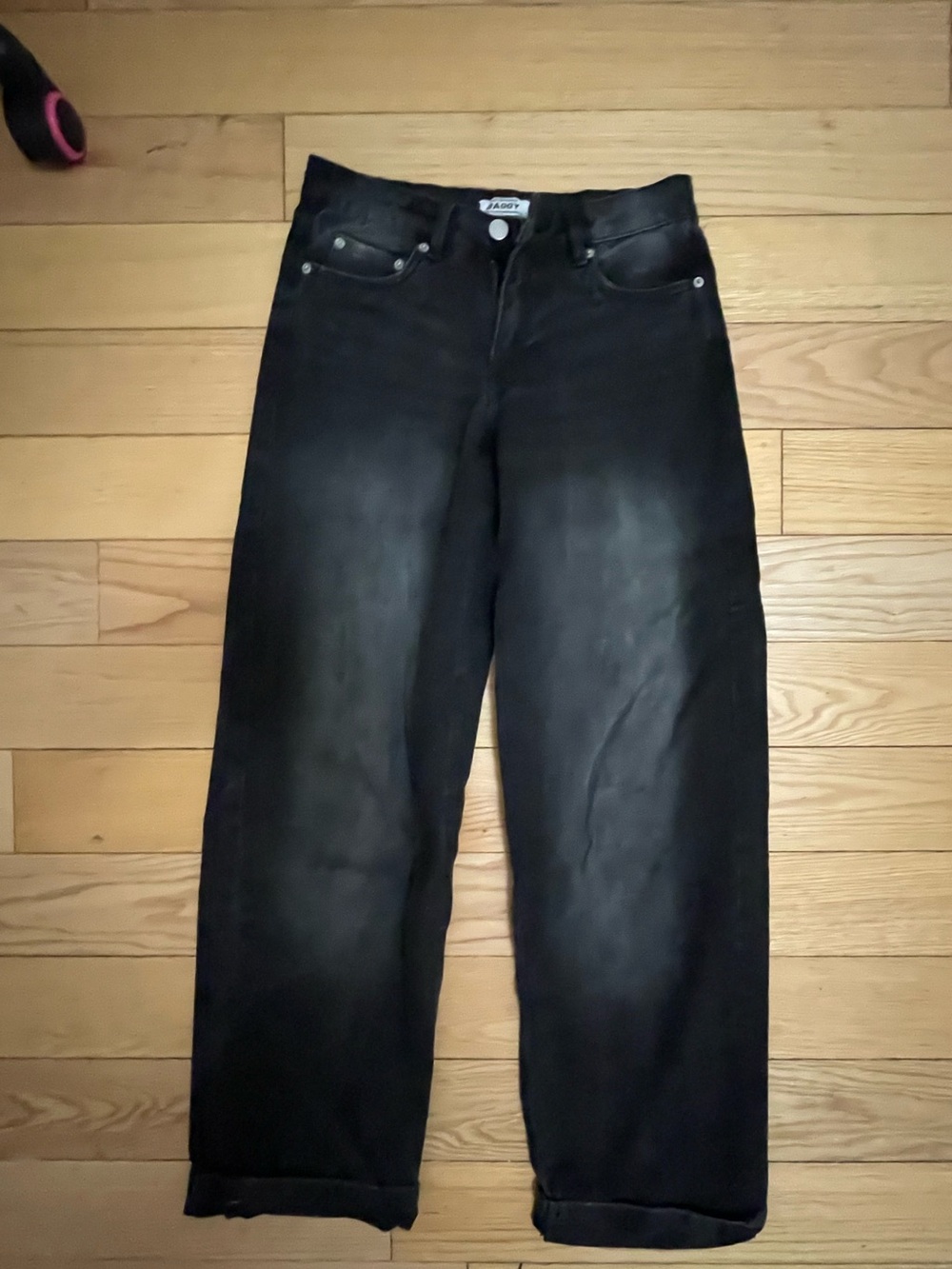 Urban Planet Women's Black Baggy Jeans